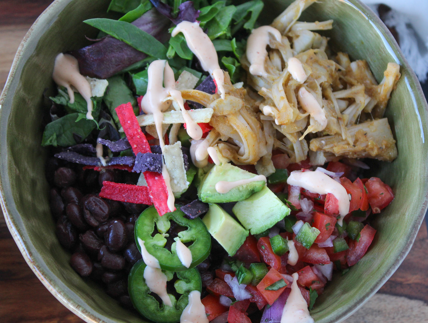 Jackfruit Burrito Bowls