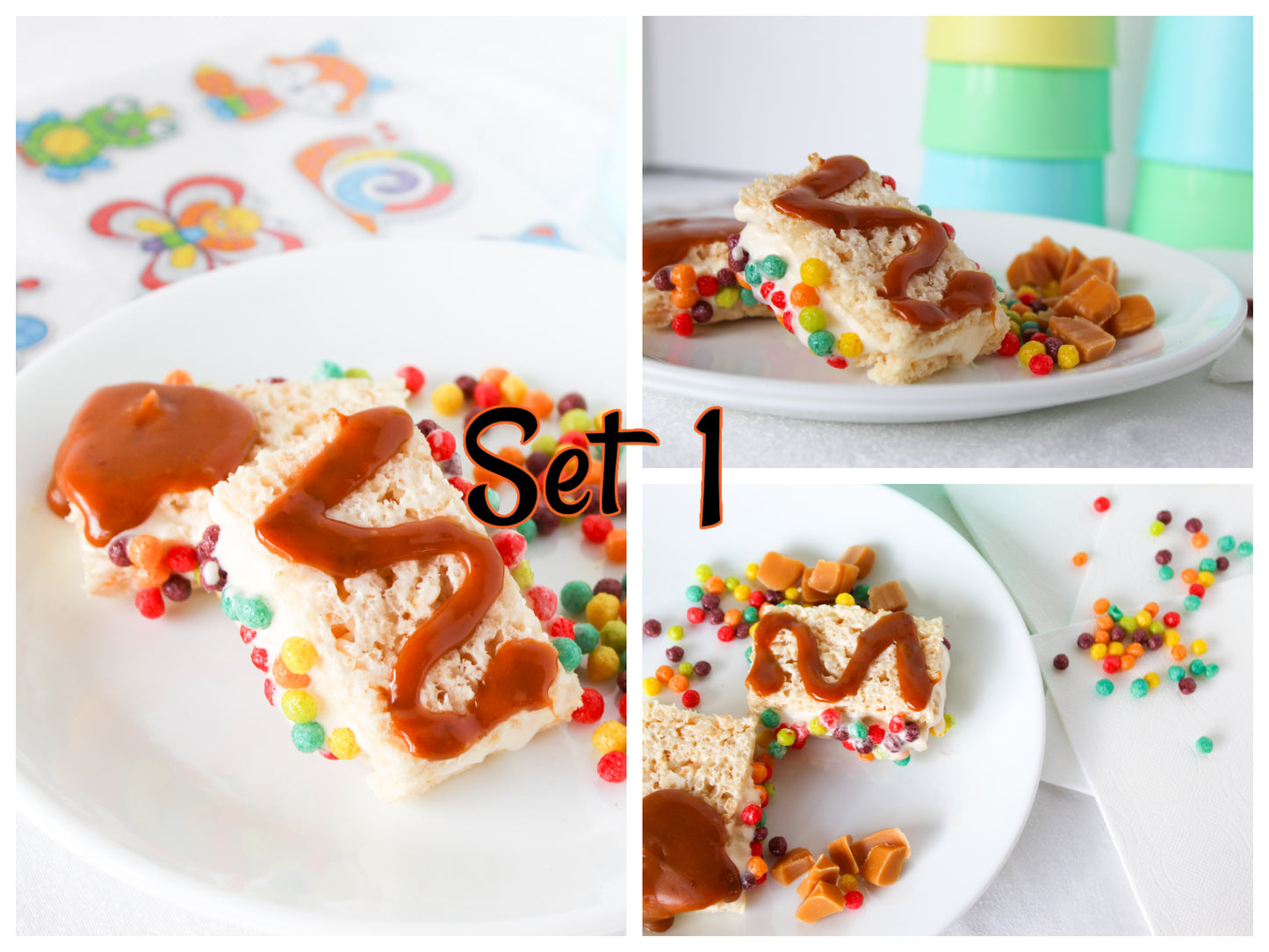 Kids cereal ice cream treats