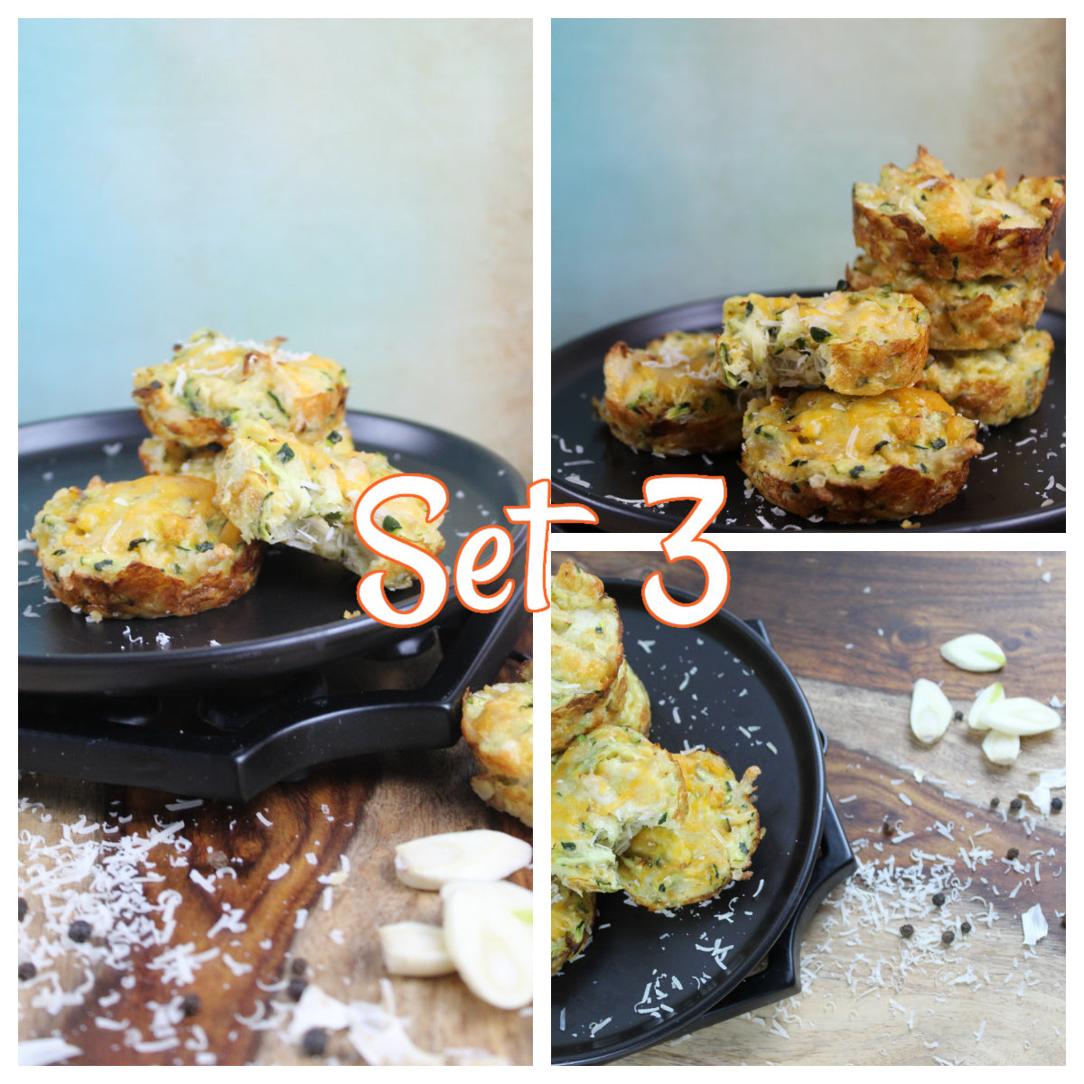 Cheesy Chicken Quiche Bites 3